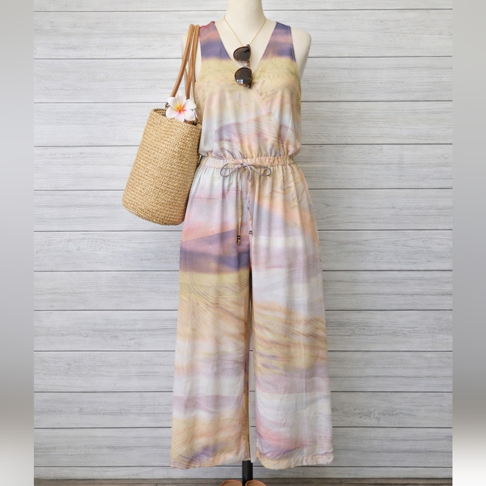 Apana Resort Beach Cover-Up Jumpsuit